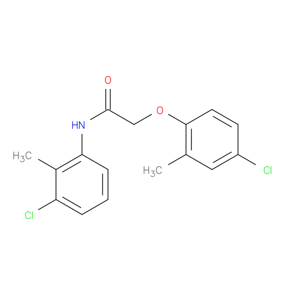 2-(4-chloro-2-methylphenoxy)-N-(3-chloro-2-methylphenyl)acetamide