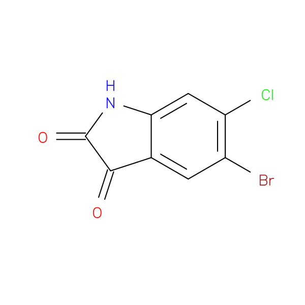 5-Bromo-6-Chloro-1H-Indole-2,3-Dione