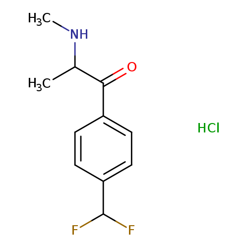 1-[4-(difluoromethyl)phenyl]-2-(methylamino)propan-1-one hydrochloride