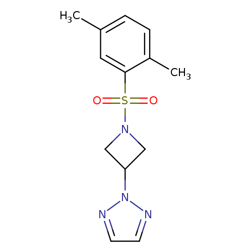2-[1-(2,5-dimethylbenzenesulfonyl)azetidin-3-yl]-2H-1,2,3-triazole