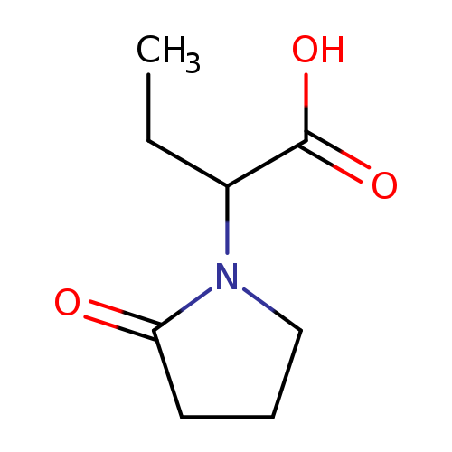 alpha-Ethyl-2-oxo-1-pyrrolidineacetic acid