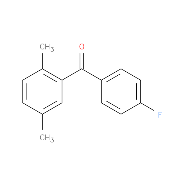 (2,5-Dimethyl-phenyl)-(4-fluoro-phenyl)-methanone
