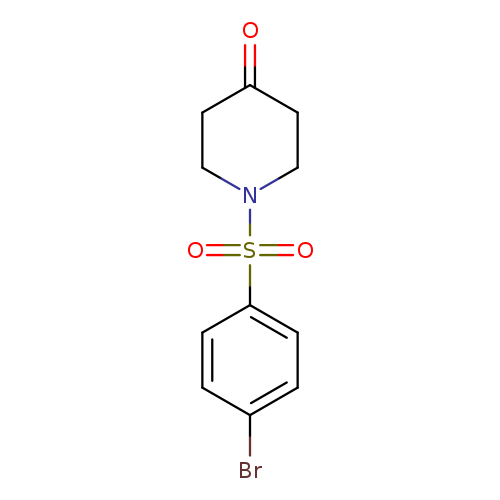 1-(4-Bromophenylsulfonyl)piperidin-4-one