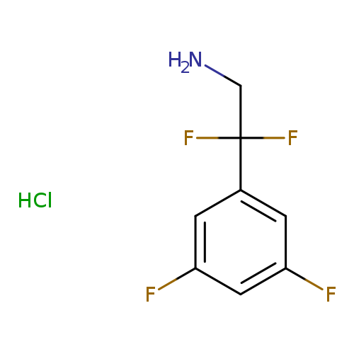 2-(3,5-difluorophenyl)-2,2-difluoroethan-1-amine hydrochloride