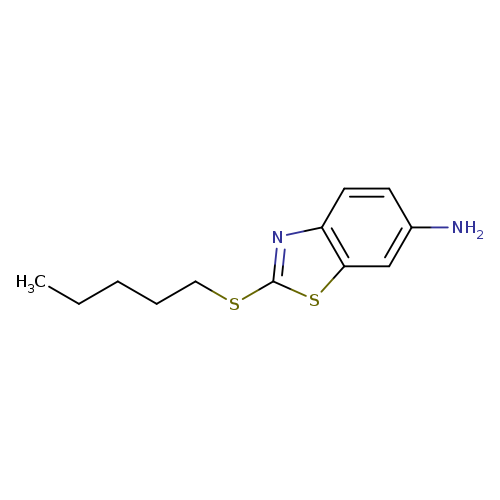 2-(Pentylthio)benzo[d]thiazol-6-amine