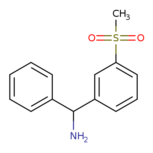 (3-Methanesulfonylphenyl)(phenyl)methanamine