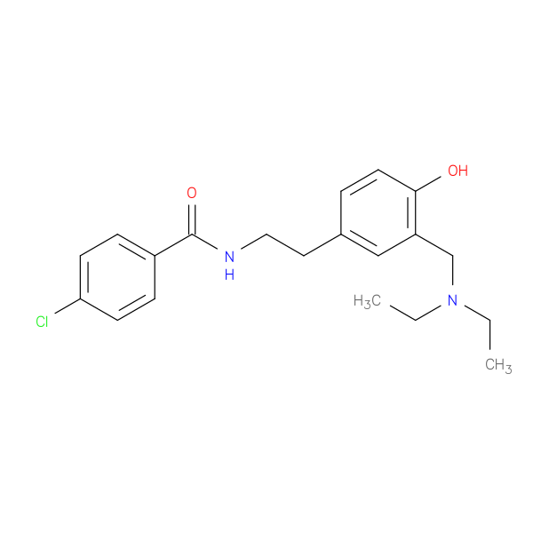 4-chloro-N-(2-{3-[(diethylamino)methyl]-4-hydroxyphenyl}ethyl)benzamide