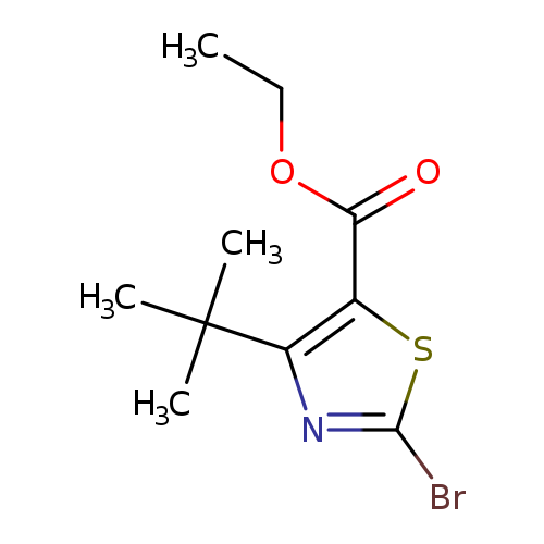 5-Thiazolecarboxylicacid,2-bromo-4-(1,1-dimethylethyl)-,ethylester(9CI)