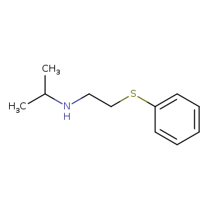 N-[2-(PHENYLTHIO)ETHYL]-2-PROPANAMINE