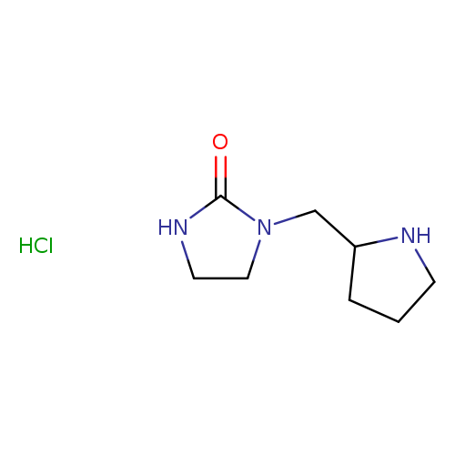 1-[(pyrrolidin-2-yl)methyl]imidazolidin-2-one hydrochloride