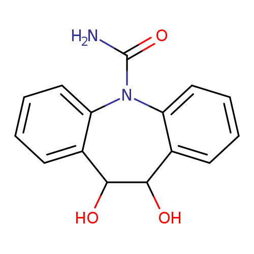 10,11-dihydro-10,11-dihydroxy-5H-dibenzazepine-5-carboxamide