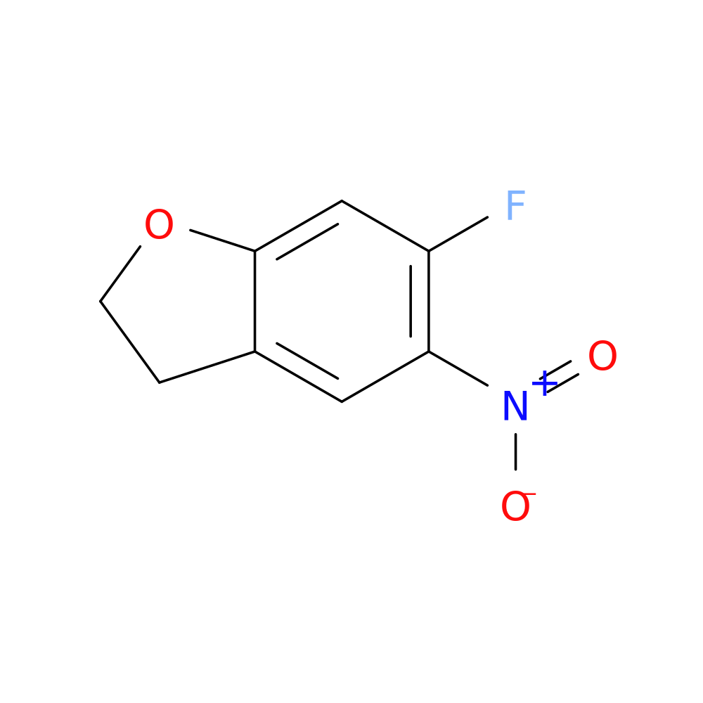 6-fluoro-5-nitro-2,3-dihydro-1-benzofuran