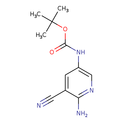 tert-Butyl (6-amino-5-cyanopyridin-3-yl)carbamate