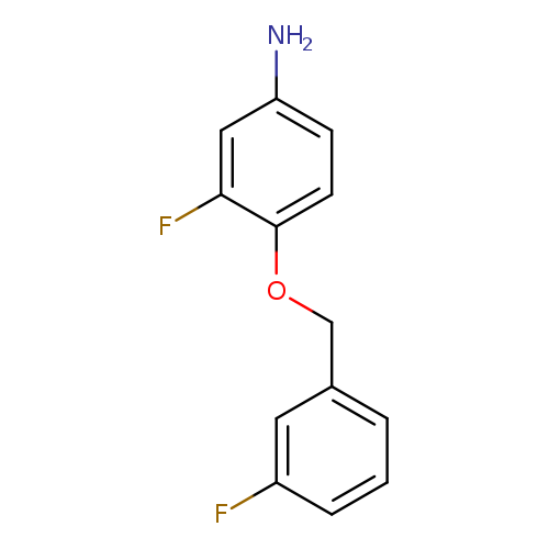 3-Fluoro-4-[(3-fluorophenyl)methoxy]aniline