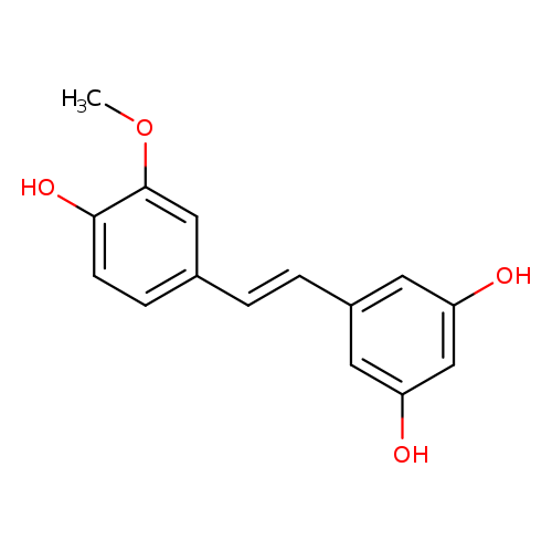 1,3-Benzenediol, 5-[(1E)-2-(4-hydroxy-3-methoxyphenyl)ethenyl]-