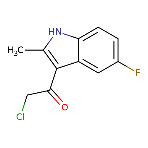 2-Chloro-1-(5-fluoro-2-methyl-1h-indol-3-yl)ethanone
