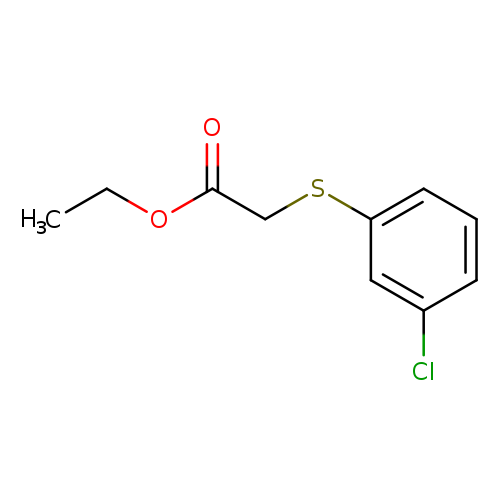Ethyl 2-(3-Chlorophenyl)sulfanylacetate