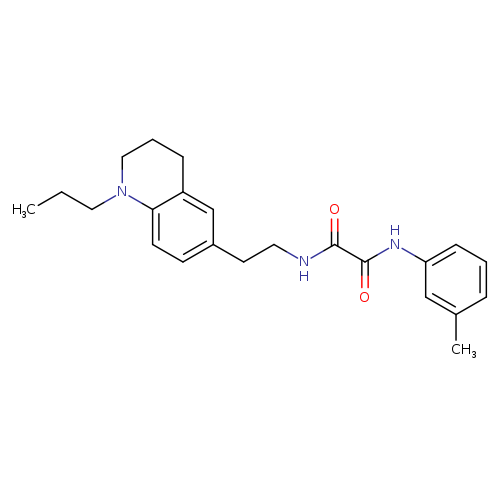 N'-(3-methylphenyl)-N-[2-(1-propyl-1,2,3,4-tetrahydroquinolin-6-yl)ethyl]ethanediamide