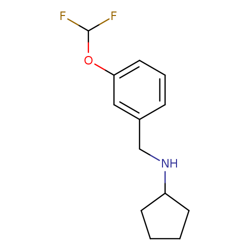 Cyclopentyl-(3-difluoromethoxy-benzyl)-amine