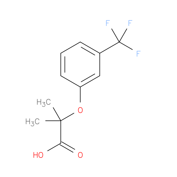 2-Methyl-2-[3-(trifluoromethyl)phenoxy]propanoic acid