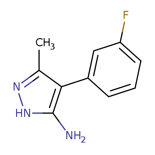 4-(3-fluorophenyl)-5-methyl-2H-pyrazol-3-amine