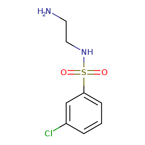 N-(2-aminoethyl)-3-chlorobenzene-1-sulfonamide