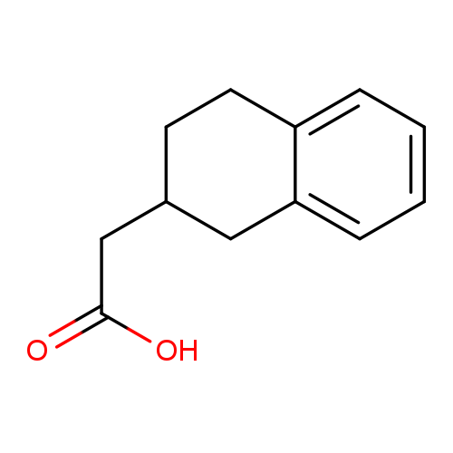 2-(1,2,3,4-tetrahydronaphthalen-2-yl)acetic acid