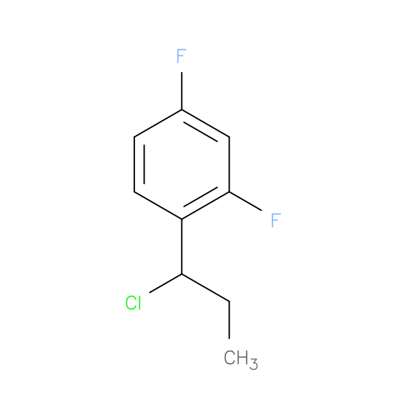 1-(1-chloropropyl)-2,4-difluorobenzene