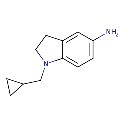 1-Cyclopropylmethyl-2,3-dihydro-1h-indol-5-ylamine