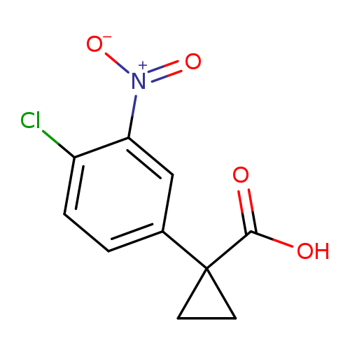1-(4-CHLORO-3-NITROPHENYL)CYCLOPROPANE-1-CARBOXYLIC ACID