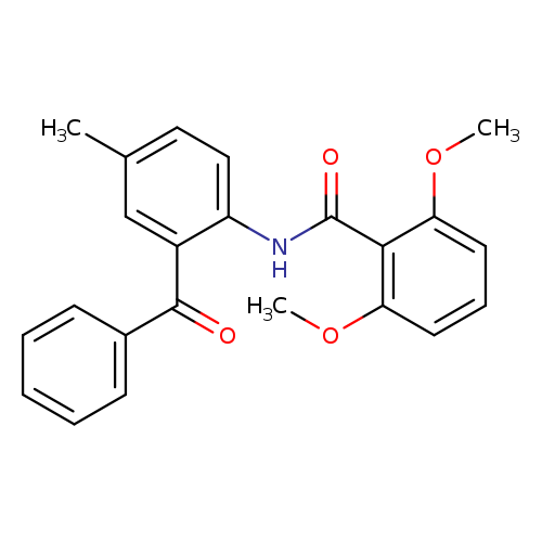 N-(2-benzoyl-4-methylphenyl)-2,6-dimethoxybenzamide