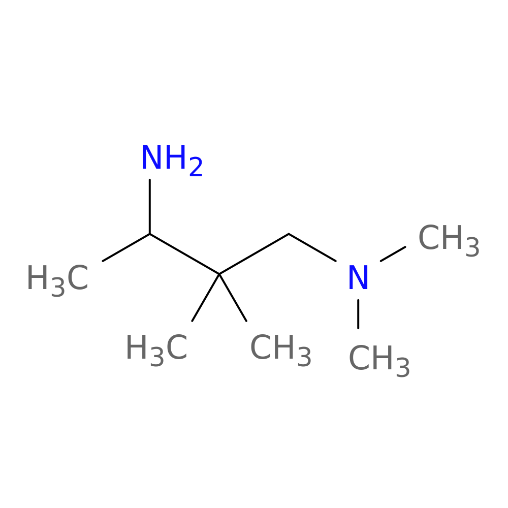 (3-amino-2,2-dimethylbutyl)dimethylamine