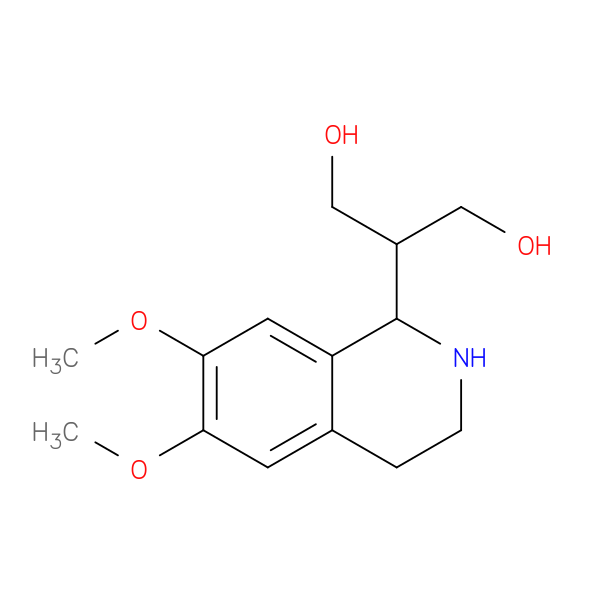 2-(6,7-Dimethoxy-1,2,3,4-tetrahydro-isoquinolin-1-yl)-propane-1,3-diol