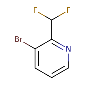 3-bromo-2-(difluoromethyl)pyridine