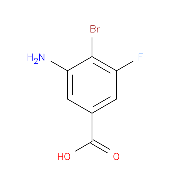 3-amino-4-bromo-5-fluorobenzoic acid
