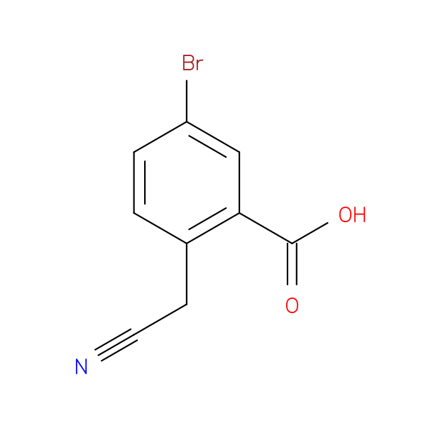 5-Bromo-2-(cyanomethyl)benzoic acid