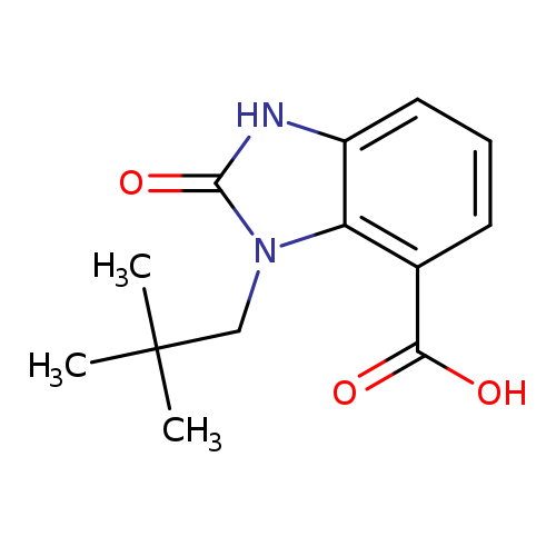 3-(2,2-dimethylpropyl)-2-oxo-2,3-dihydro-1H-1,3-benzodiazole-4-carboxylic acid