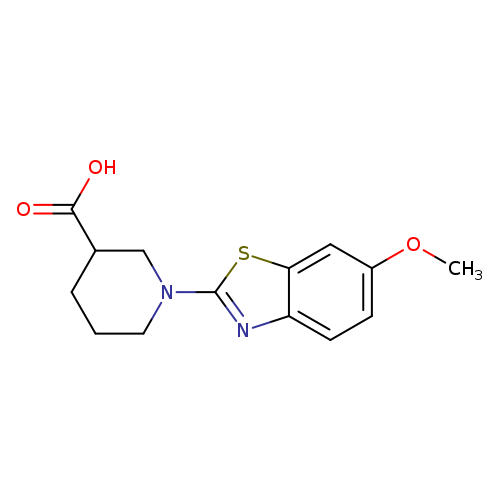 1-(6-Methoxybenzo[d]thiazol-2-yl)piperidine-3-carboxylic acid