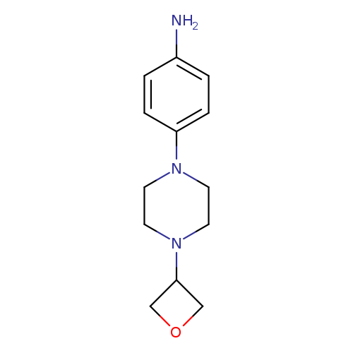 Benzenamine, 4-[4-(3-oxetanyl)-1-piperazinyl]-