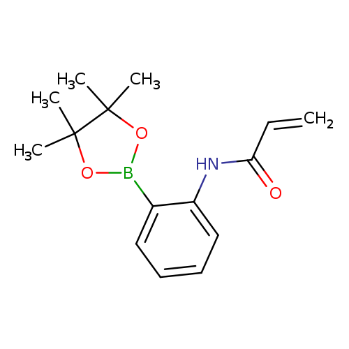 2-Propenamide, N-[2-(4,4,5,5-tetramethyl-1,3,2-dioxaborolan-2-yl)phenyl]-