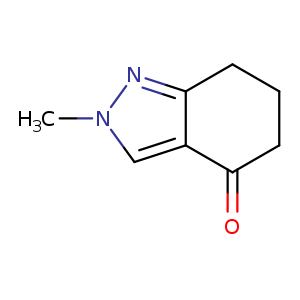 4H-Indazol-4-one, 2,5,6,7-tetrahydro-2-methyl-