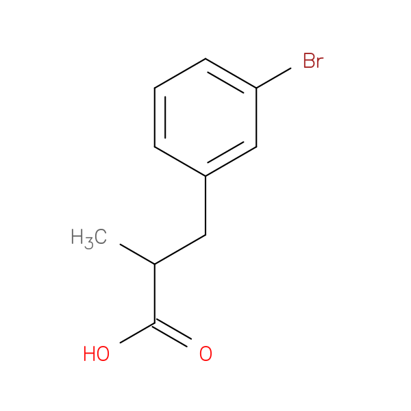 3-(3-Bromophenyl)-2-methylpropanoic acid
