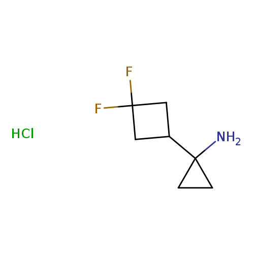 1-(3,3-difluorocyclobutyl)cyclopropan-1-amine hydrochloride