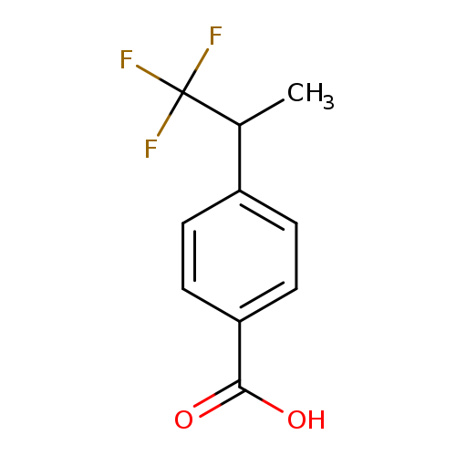 4-(1,1,1-trifluoropropan-2-yl)benzoic acid