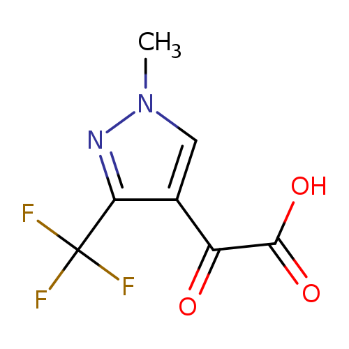 2-[1-Methyl-3-(trifluoromethyl)pyrazol-4-yl]-2-oxo-acetic acid