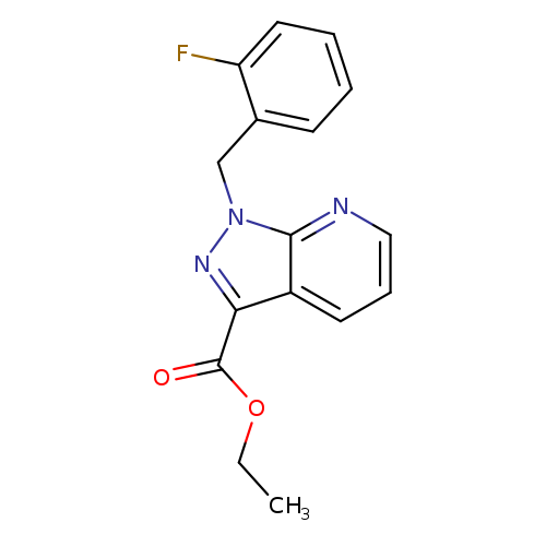 1-(2-Fluorobenzyl)-1H-pyrazolo[3,4-b]pyridine-3-carboxylic Acid Ethyl Ester