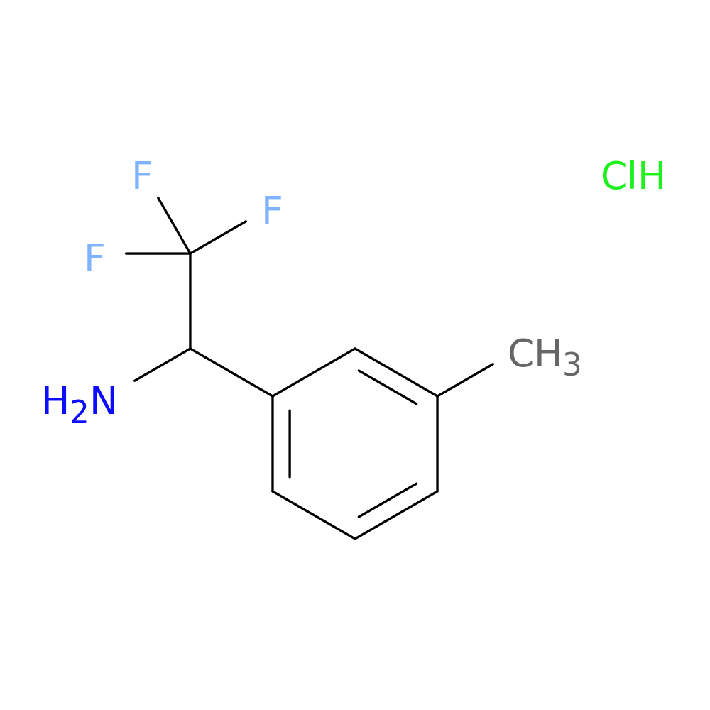 2,2,2-Trifluoro-1-(m-tolyl)ethan-1-amine hydrochloride