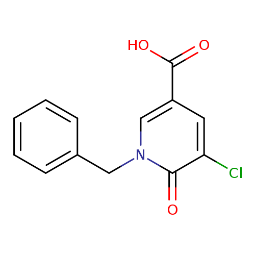 1-Benzyl-5-chloro-6-oxo-1,6-dihydropyridine-3-carboxylic acid