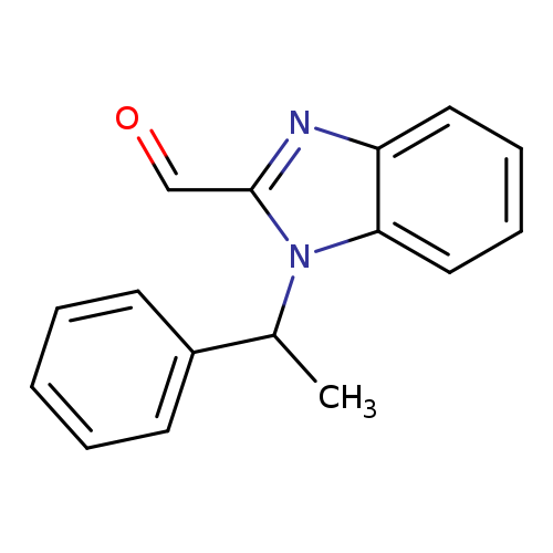 1-(1-PHENYL-ETHYL)-1H-BENZOIMIDAZOLE-2-CARBALDEHYDE