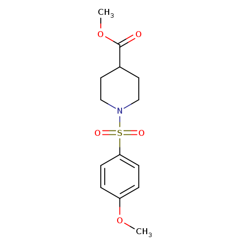 Methyl 1-((4-methoxyphenyl)sulfonyl)piperidine-4-carboxylate